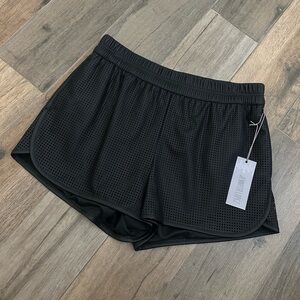 Jennifer Lopez Black Athletic Shorts Lightweight Performance